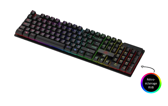 Clavier gaming RX