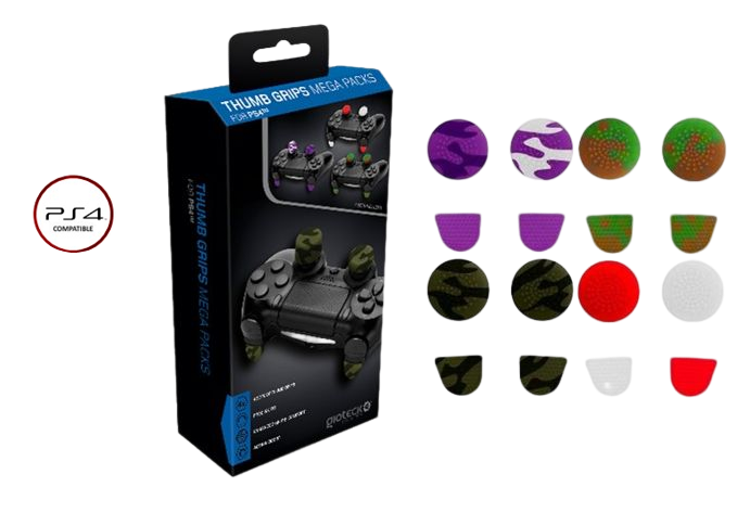 GTX MEGA PACK Grips pour PS4 GIOTECK