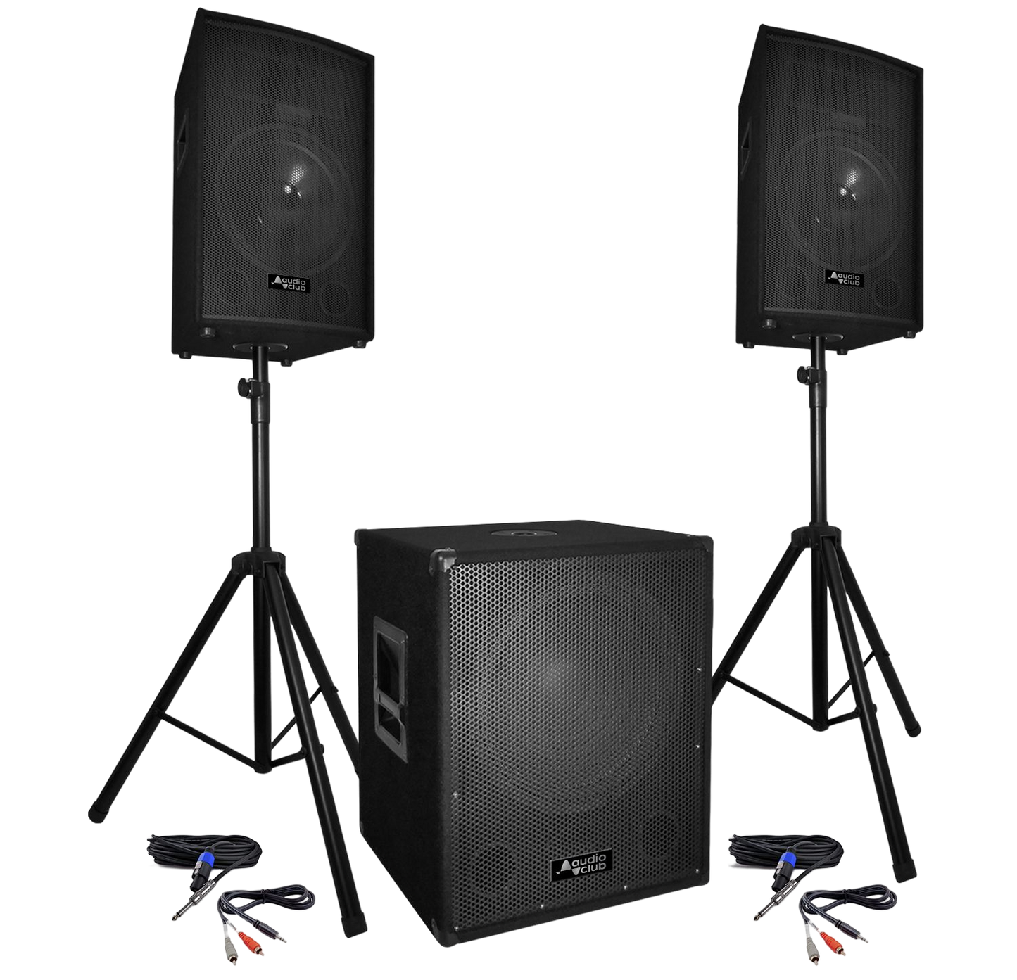 Pack Sono DJ 2200W AUDIOCLUB