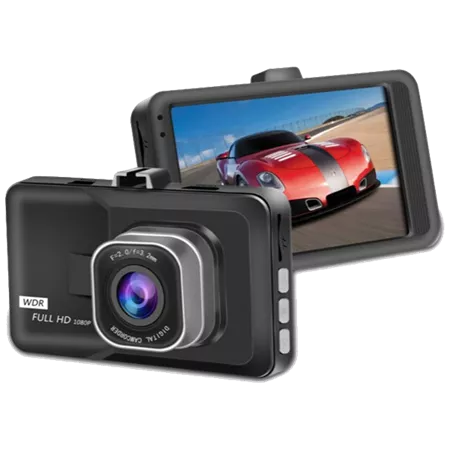 Caméra de tableau de bord capteur G et écran 3" DENVER