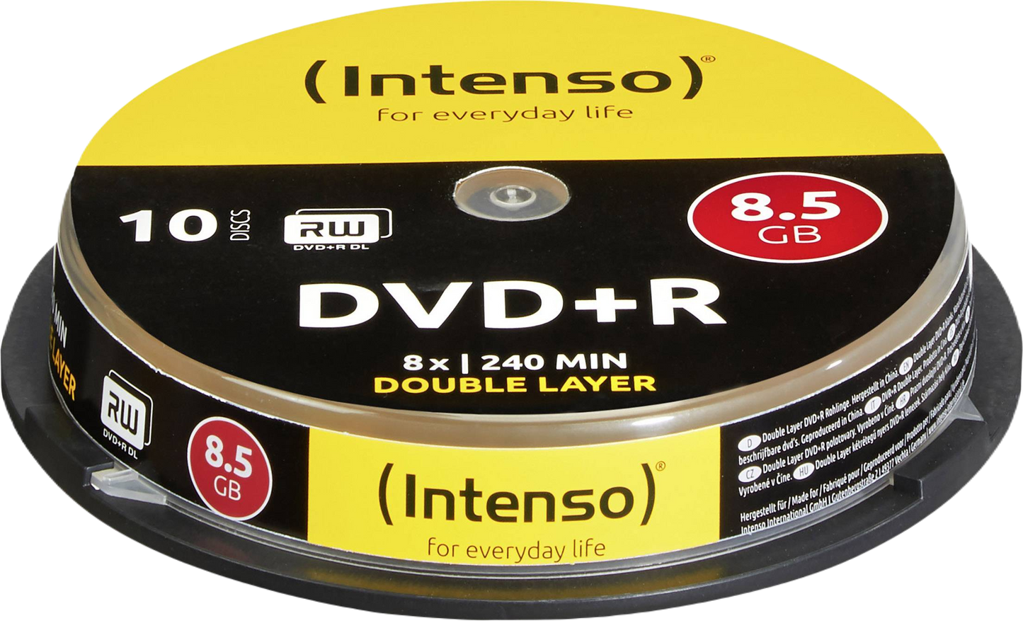 DVD+R 8.5 Gb - Spindle de 10