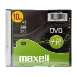 DVD+R 4.7 Gb (boitier 5mm) MAXELL
