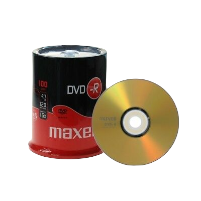 DVD-R 4.7 Gb - Spindle de 100 MAXELL